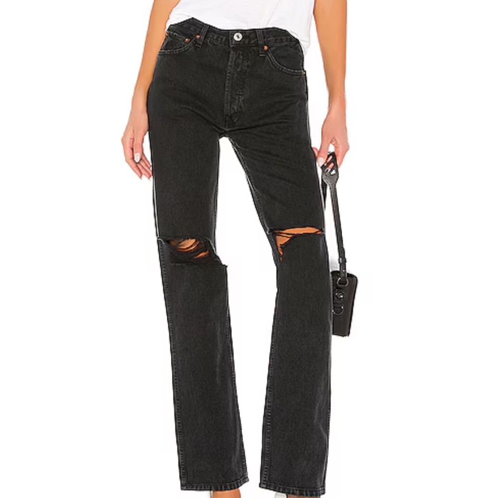 RE/DONE High Rise Rigid Loose Jean